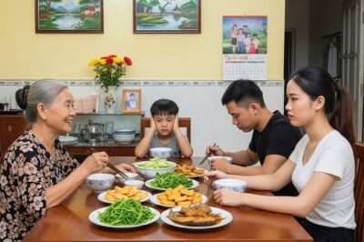 Every month I gave my mother-in-law 50.000 pesos to take care of meals, yet the whole family still had to eat cold rice. I secretly installed a camera, and when I watched the footage, I was left speechless—then I sent her back to the countryside that very night…/th