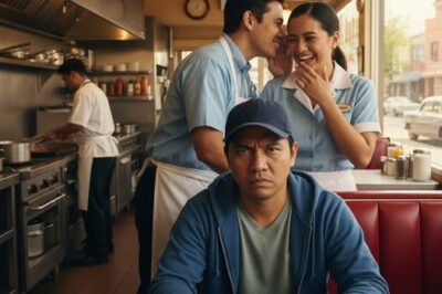 The undercover boss buys a sandwich at his own restaurant and freezes when he hears two cashiers…