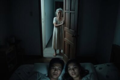 Every night, my mother-in-law knocks on our bedroom door at 3:00 a.m., so I set up a hidden camera to see what she’s doing. When we saw him, we both froze…