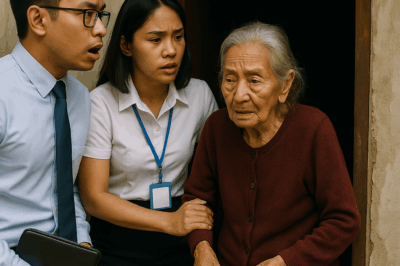 82-year-old woman deposits money 14 times a week, bank staff gets suspicious and calls the police, when the door opens everyone is shocked/hi