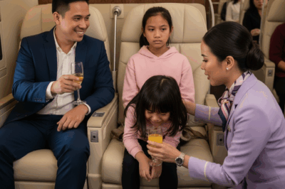 Tumanggi ang isang flight attendant na maglingkod sa dalawang itim na kapatid na babae sa unang klase at kinutya sila. Makalipas ang ilang minuto, pinalayas siya…