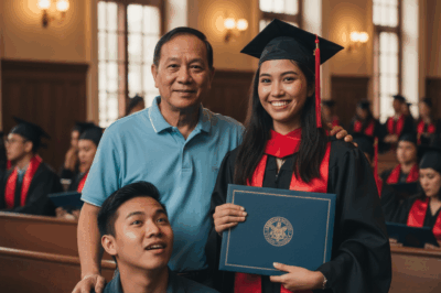 Ang aking stepfather ay isang construction worker sa loob ng 25 taon at pinalaki ako upang makuha ang aking PhD. Tapos natigilan ang guro ng makita siya sa graduation ceremony.