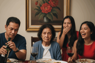 A wife abused by her husband and her own children for forty-three years. One night, Doña Dolores’ husband poured a glass of wine over her head while her daughter-in-law and granddaughter laughed, a cruel echo that chilled the blood of everyone present…