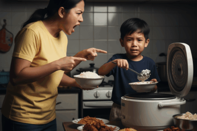 Tatay, tuwing almusal at walang ibang tao, sinasabihin ako ni madrasta na magsandok lang ng kaunting kanin at sinasabi: ‘Hindi ka karapat-dapat kumain nang sapat.