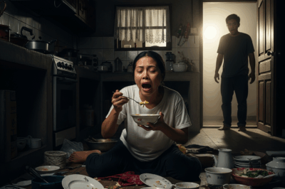 Inutusan ng asawa ang kanyang asawa na manatili sa kusina kapag dumating ang mga bisita—ngunit nang buksan niya ang pinto, nagulat siya!