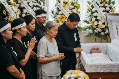 Sa loob ng 24 na taong pagtatrabaho bilang isang “embalsamador” sa Maynila, araw-araw akong nakikitungo sa mga patay—naliligo. Hindi ko itinago ang anumang pera na aking kinita, ibinigay ang lahat sa pamilya ng aking asawa sa Cavite. Ngunit sa mata ng aking asawa, isa pa rin akong “tagalabas” na hindi iginagalang./hi