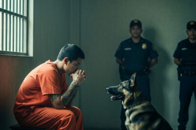 Ang Huling Hiling ng Bilanggo ay Makita ang Kanyang Aso — Ngunit Nang Kumawala ang German Shepherd at Tumakbo Papunta sa Kanyang Yakap, May Nangyaring Hindi Inaasahan…/hi