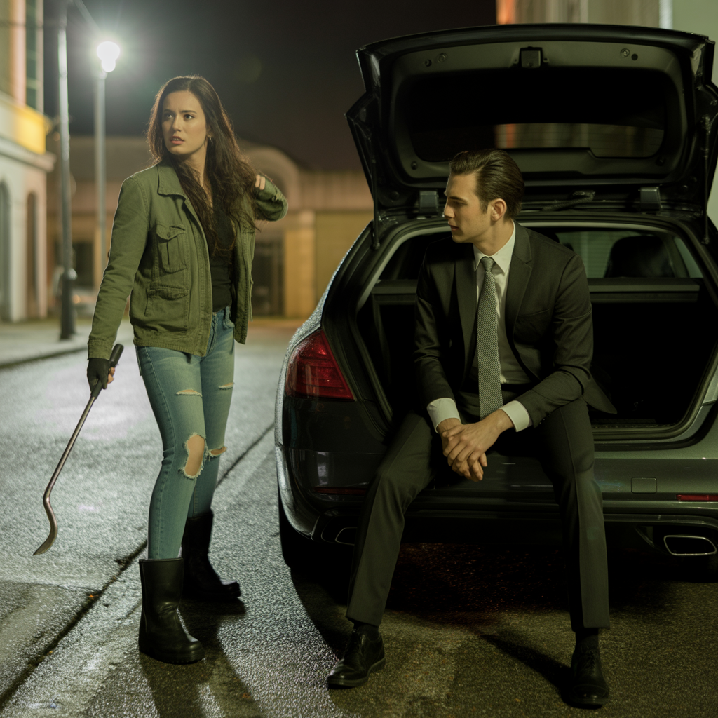 Poor Girl Finds a Millionaire in the Trunk… Her Reaction Upon Seeing