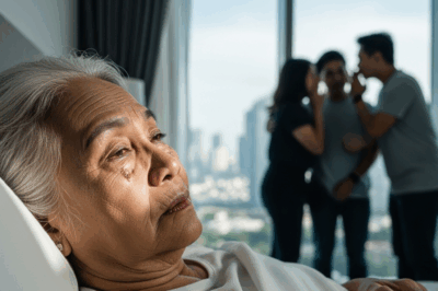 After raising five children into adulthood, 75-year-old Mrs. Thơm is now frail. Her children have begun fighting each other for the “right” to live with their mother, hoping to eventually “claim a share of the three-story house/th