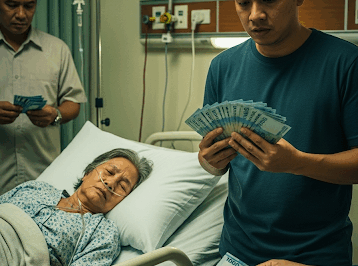 My parents were hospitalized, and my husband only brought 2,000 pesos, while the bill was 300,000. My brother had to borrow money from everywhere, but my husband handed 500,000 pesos to his sister to buy a house without even consulting me once./th