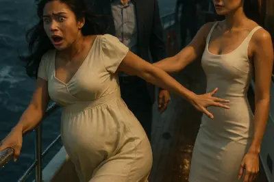 Milyonaryo itinulak ang buntis na asawa sa dagat, hanggang/hi