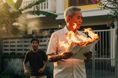My stepfather burned my college admission letter. I hated him for 15 years, until something he left behind made me break down in tears./th