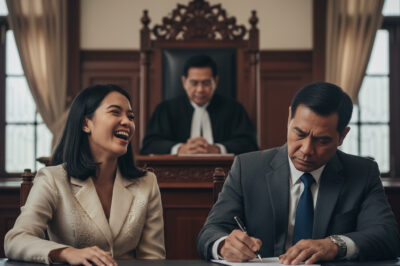 While signing the divorce she called him ‘black trash’… but the judge read something that changed EVERYTHING…