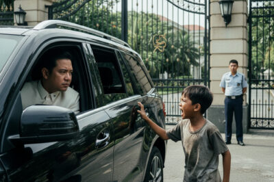 “Don’t Drive! Your Wife Cut the Brakes!” – The Homeless Boy’s Warning That Shocked a Millionaire