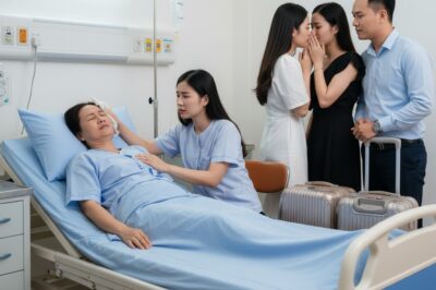 My mother-in-law became completely paralyzed, and the whole family pushed the responsibility onto me before leaving abroad. But when they returned, she made everyone kneel…/th