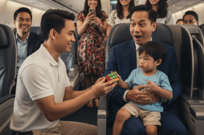 Ang anak na lalaki ng milyonaryo, na may ADHD, ay sumisigaw nang walang tigil sa panahon ng flight – pagkatapos ay isang batang itim na batang lalaki ang tumayo at gumawa ng isang bagay na iniwan ang lahat sa pagkabigla …
