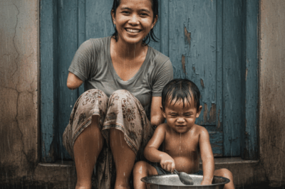 Ang Babaeng Walang Braso na Umampon sa Isang Pulubing Bata — Sampung Taon Pagkaraan, Pinaiyak Nila ang Buong Mundo