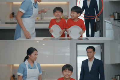 No nanny could survive a week with the billionaire’s twins — until one Black maid stepped in and did something so bizarre, so unexpected, that it left the entire mansion whispering in shock…