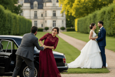 My sister’s wedding was going perfectly until dad suddenly took my hand and said, “get in the car, now.” I didn’t understand what was happening