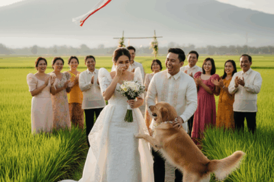 Sa araw ng kasal, tumahol ang aso sa mismong ‘I Do’ — pero nang tingnan ng bride ang ilalim ng pantalon ng nobyo, nalaman niya ang lihim na tinatago nito..