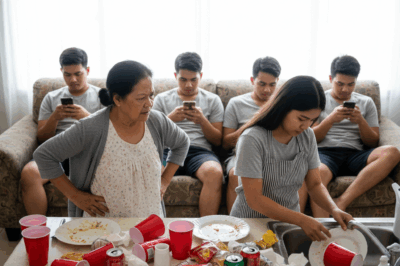 When my mother-in-law found out that I was making $4,000 a month, she wasted no time in calling my three brothers-in-law from the ranch to move into our house and ordered me to serve them.