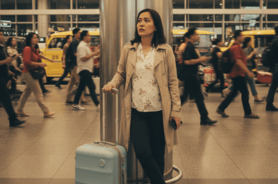 NAKALIMUTAN NG KANYANG ASAWA SA AIRPORT, MALAPIT NA SIYANG UMALIS… NANGINGINIG SIYA NANG MARINIG NIYANG NAGSASALITA ANG KANYANG BIYENAN