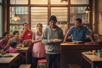 Ang undercover boss ay bumili ng sandwich sa kanyang sariling restaurant at nagyeyelo nang marinig niya ang dalawang cashier…/hi