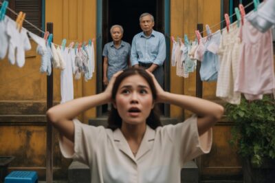 Natulala ako. Ang mga magulang ng aking asawa ay parehong nasa edad na sisenta, walang paraan na magkakaroon sila ng isa pang sanggol. Walang daycare sa pamilya. Kaya…kanino ang mga diaper na iyon?/hi
