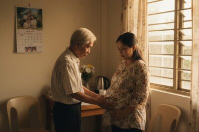 Pagkalipas ng ilang panahon, lumaki ang tiyan ng babae na parang buntis ng pitong buwan. Dahil sa pagdududa, nagpakabit ako ng camera—at ang natuklasan ko ay isang nakagigimbal na katotohanan./th