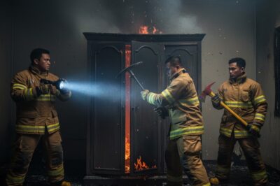 Bandang alas-10 ng gabi, sumiklab ang sunog sa kusina ng bahay ni Mr. Lam sa nayon ng Bac.