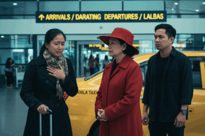 “She Thought Her Husband Forgot Her at the Airport… Until She Overheard What Her Mother-in-Law Whispered to a Taxi Driver”/th