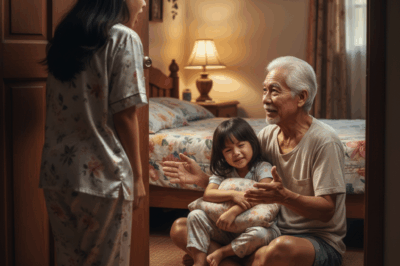 Kakaiba, hindi kailanman umiyak ang munting batang babae tuwing natutulog siya kasama ang kanyang Lolo Năm. Isang gabi, sumilip ako sa pinto—at ang nakita ko ay tuluyang nagpatahimik sa akin./th