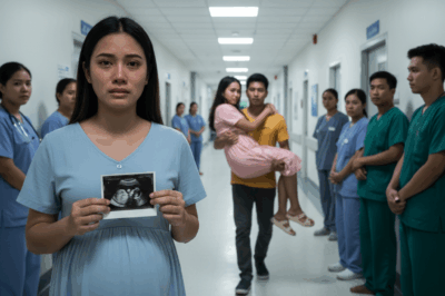 I was at my prenatal checkup when I suddenly saw my husband carrying a pregnant woman, rushing into the emergency room and shouting: “Doctor, my wife is about to give birth!”/th