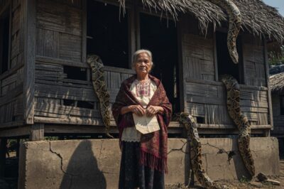 Bumili ng rantso ang mahirap na balo sa halagang 10 pesos — Natigil siya nang makita niyang puno ng ahas ang bahay.