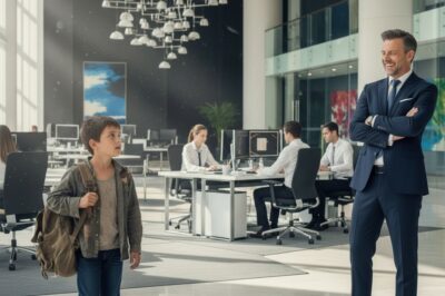 “AKO ANG BAGONG TAGAPAGMANA NG KUMPANYANG ITO”— TUMAWA ANG MILYONARYO, HINDI ALAM KUNG SINO ANG BATA!