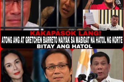 “kakapasok lang! Sa tensiyonadong sesyon ng korte, biglang napaluha sina Atong Ang at Gretchen Barreto sa mabigat na desisyon ng korte!