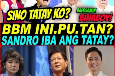 BINULGAR NI IMEE MARCOS SANDRO HINDI ANAK NI BBM?! TRAY,DOR KA BBM NILAGLAG MO SI BERSAMIN?