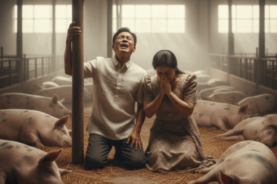 Sa pulong ng barangay, nagalit at bumangga ng mesa ang may-ari ng pinakamalaking babuyan sa barangay kay matandang albularyo: “Sinungaling ka! Wag mo kaming takutin!” Kinabukasan ng umaga, ang 300 baboy sa kanyang babuyan ay sabay-sabay na natagpuang patay, nakahiga nang matiwasay. Nang buksan ng mag-asawa ang CCTV, nakita nila…