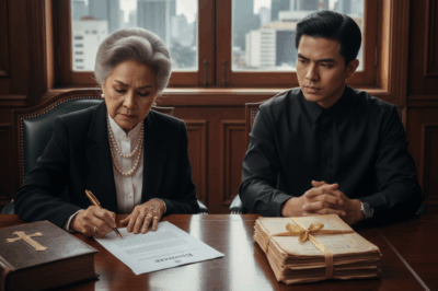 “Ngayon na pumanaw na ang asawa mo, umiyak, mag-impake ka ng mga bag mo at hindi ka na babalik!” bulong sa akin ng manugang ko habang kumakain. Ngumiti lang ang anak ko at tumango lang. Umalis ako nang hindi nagsasalita ng kahit isang salita. Kinabukasan, nagtungo ako sa bangko at…