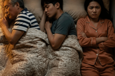 Unang gabi ng kasal, hiningi ng biyenan kong lalaki na humiga sa gitna naming mag-asawa dahil sa tradisyong “suwerteng manganak ng lalaki” — eksaktong alas-tres ng umaga, nakaramdam ako ng nakakabaliw na pangangati.