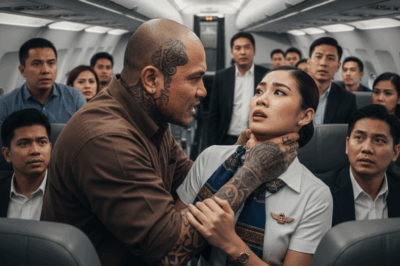 Isang kilalang gangster ang nag-abuso sa isang flight attendant habang nasa himpapawid – hindi niya alam na ang isang hakbang lamang ay sisirain ang kanyang buong buhay …
