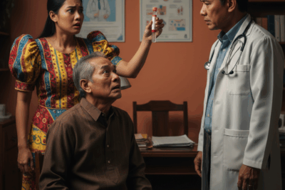 Sinamahan ko ang aking asawa sa isang konsultasyon; Habang papasok siya para sa isang pagsusuri sa ihi, ang doktor ay mapanganib na lumapit sa akin at bumulong, ‘Tumawag sa pulis.’