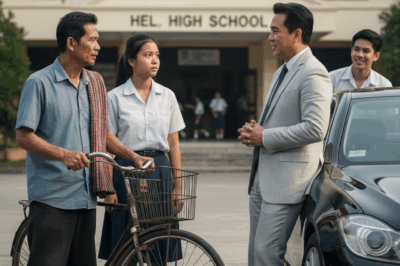 Ang mahirap na ama ay hinamak ng direktor at ng kanyang anak nang ihatid ang anak sa pagsusulit, pero sa loob lang ng 30 minuto, nagbigay-galang….