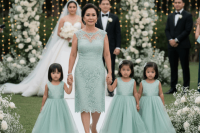 Inanyayahan siya ng kanyang mayamang ex para ipahiya sa kanilang kasal, Ngunit sa halip, dumating siya sa isang marangyang limousine, Kasama ang tatlong maliliit na anak na may lihim na sorpresa sa bawat isa.