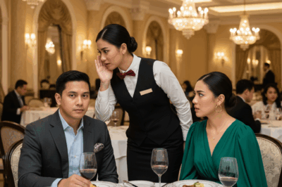 “MAY DROGA SA INUMIN MO,” BULONG NG WAITRESS AT INILANTAD NG BILYONARYO ANG KANYANG NOBYO…