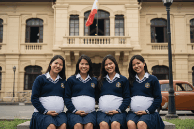 Noong 1991, apat na estudyante sa hayskul, mga kaklase mula sa parehong kurso, ang nagulat sa kanilang komunidad nang matagpuan ang bawat isa sa kanila na buntis sa maikling panahon. Bago pa man mabalitaan ng mga tao ay biglang naglaho ang apat.