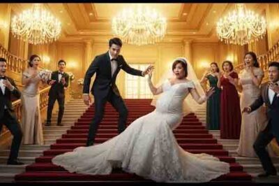 Itinulak ng bilyunaryong asawa ang buntis na asawa pababa ng hagdan sa kasal – nabigla ang lahat/th