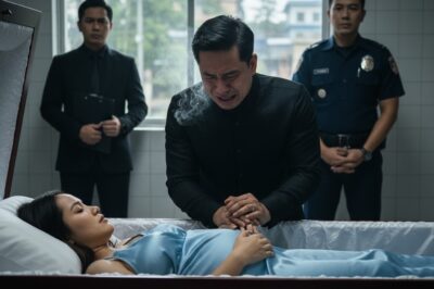 Nang magsimula ang cremation, binuksan niya ang kabaong para sa isang huling paalam – pagkatapos ay nakita ang paggalaw ng tiyan ng kanyang yumaong asawa. Pinigilan niya ang lahat. Tinawag ang mga doktor at pulis, at ang katotohanan ay nag-iwan ng tahimik na bulwagan./hi