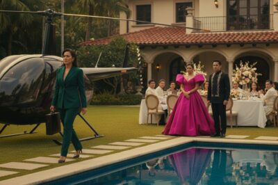 Iniwan siya ng kanyang asawa na buntis para sa kanyang misis – makalipas ang walong taon, bumalik siya sa pamamagitan ng helicopter kasama ang kanilang kambal./hi