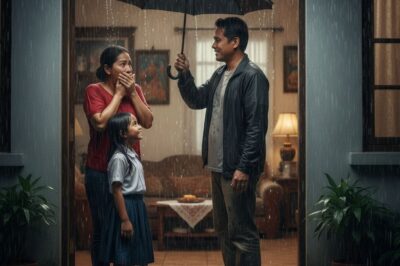 ISANG ESTRANGHERO ANG NAGHATID SA AKING ANAK SA BAHAY DAHIL SA LAKAS NG ULAN—NANG TINAAS NIYA ANG PAYONG, NAIYAK AKO KUNG SINO SIYA/hi